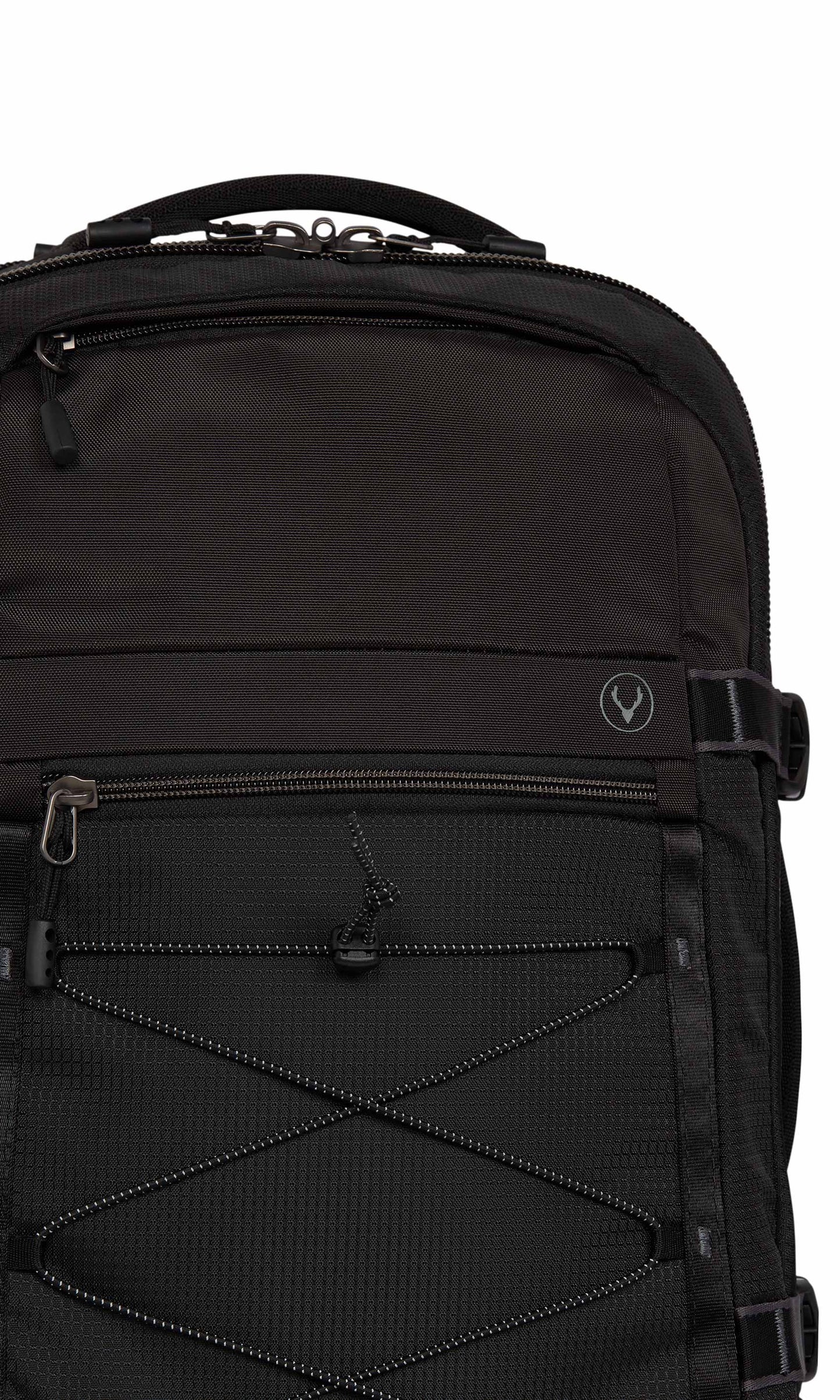 Bamburgh Expandable Backpack in Black