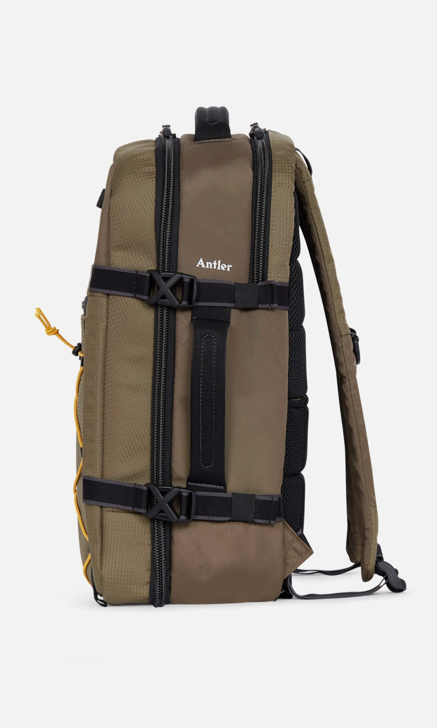 Bamburgh Expandable Backpack in Khaki