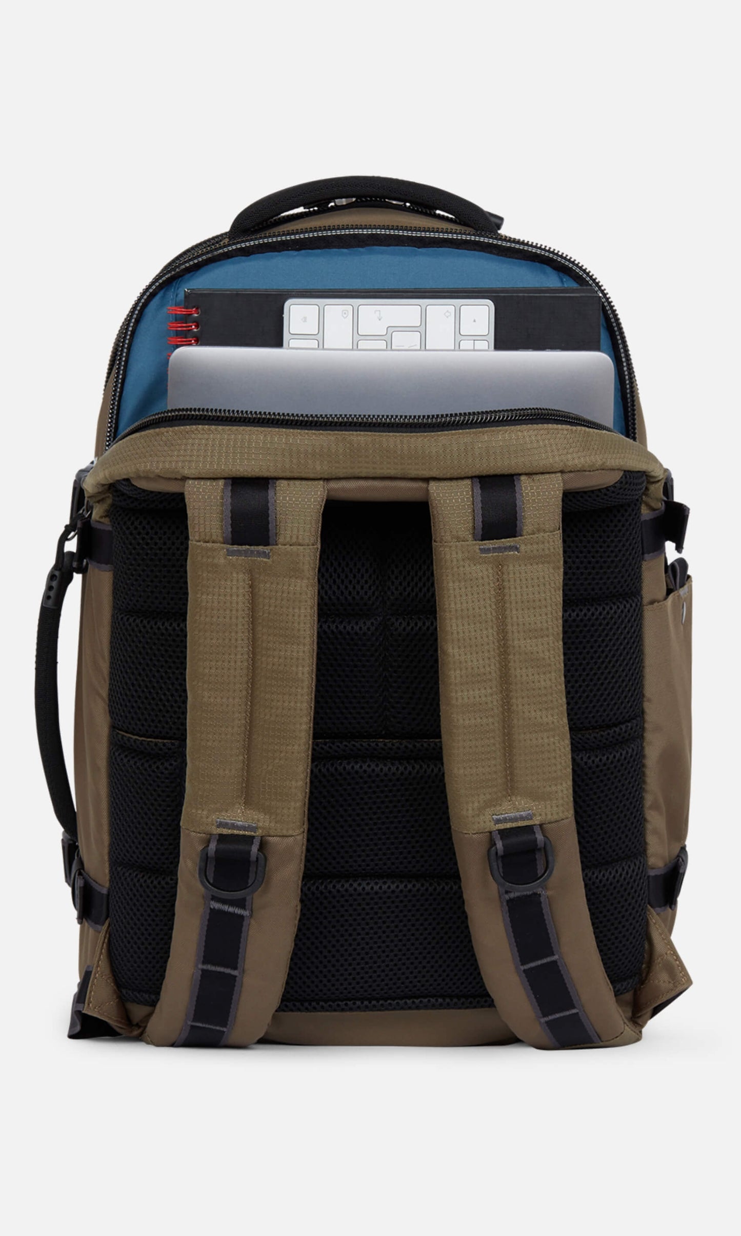 Bamburgh Expandable Backpack in Khaki
